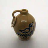 Salt Glazed Bird Jug Charm