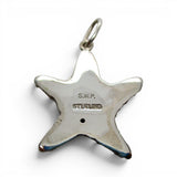 Sterling Silver Starfish Pendant for Necklace Beach Vacation Jewelry Vintage New