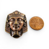 Egyptian King Tut Brass Pin