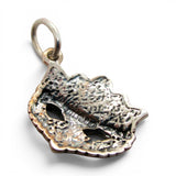 Sterling Silver Enamel Mardi Gras Mask Charm for Bracelet New Orleans Gift New