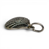 Sterling Silver Enamel Scallop Shell Charm for Bracelet Beach Vacation Jewelry