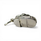 Sterling Silver Mary Jane Shoe Charm for Bracelet Girl Mom Gift Vintage New
