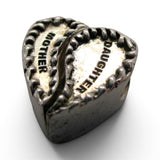 Sterling Silver Mother-Daughter Charm Bead