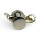 Sterling Silver Coffee Pot Charm for Bracelet Moveable Lid Vintage New Condition