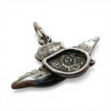 Sterling Silver Flying Bluebird charm for Bracelet Bird Jewelry Gift Vintage New
