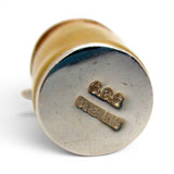 Sterling Silver Enamel Little Brown Jug Charm for Bracelet Stoneware Gift BCS