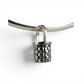 Sterling Silver Mini Persimmon Basket Charm for Bracelet Brown County Vintage