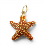 Sterling Silver or Enamel Starfish Charm for Bracelet Beach Vacation Jewelry New