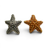 Sterling Siliver Enamel Starfish Post Earrings Beach Vacation Jewerly New Old