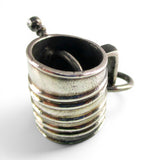 Sterling Silver Flour Sifter Pendant for Necklace Baker Baking Pastry Chef Gift