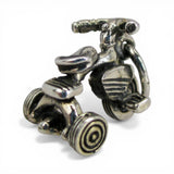 Sterling Silver Tricycle Charm for Bracelet Toddler Mom Gift Vintage Nostalgia