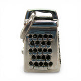 Sterling Silver Grater Charm for Bracelet Cooking Cook Gift Cheese Lover Vintage