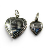 Puffy Heart Charm Number 33 (American Flag Heart)