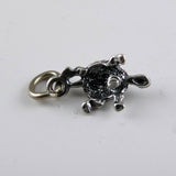 TINY Sterling Silver Turtle Charm