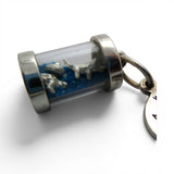 Sterling Silver Little Boys are Made of Charm for Bracelet New Mom Gift Blue