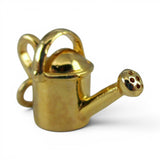 Sterling Silver Gold Vermeil Watering Can Charm for Bracelet Gardener Gift