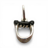 Sterling Silver Enamel Pastry Cutter Charm for Bracelet Chef Baker Baking Gift