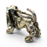 Sterling Silver Basset Hound Charm for Bracelet Dog Breed Jewelry Vintage New