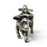 Sterling Silver Beef Cow Charm for Bracelet Farm Farming Farmer Gift Vintage New