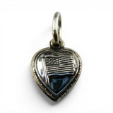 Puffy Heart Charm Number 33 (American Flag Heart)