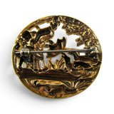 Mary Poppins Brass Pin