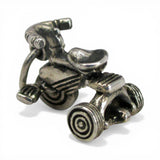 Sterling Silver Tricycle Charm for Bracelet Toddler Mom Gift Vintage Nostalgia