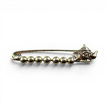 Sterling Silver Teapot Charm Pin Holder Hanger Beads Tea Party Gift Vintage New