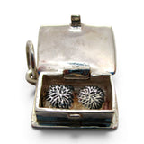 Sterling Silver Life is Like a Box of Chocolates Charm for Bracelet Gift for Mom