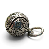 Sterling Silver Tennis Ball Charm for Bracelet Tennis Player Gift Vintage New