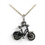 Sterling Silver Bicycle Charm for Bracelet Vintage First Bike Rider Cyclist Gift