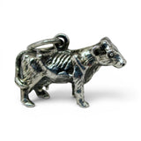 Sterling Silver Dairy Cow Charm for Bracelet Farmer Farming Farm Wife Gift New