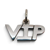 Sterling Silver VIP Charm for Bracelet Very Important Person Daughter Wife Gift