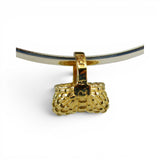 Gold Vermeil on Sterling Silver Mini Appalachian Egg Basket Brown County BCB