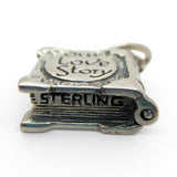 Sterling SIlver Our Love Story Box Charm for Bracelet Girlfriend Wife Gift New
