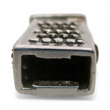 Sterling Silver Grater Charm for Bracelet Cooking Cook Gift Cheese Lover Vintage