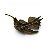 Long Billed Curlew Bird Brass Pin