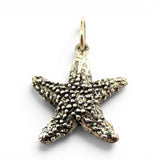Sterling Silver or Enamel Starfish Charm for Bracelet Beach Vacation Jewelry New