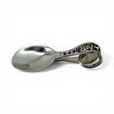Sterling Silver Baby Spoon Charm for Bracelet Toddler New Mom Grandma Gift 925