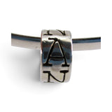 Sterling Silver Nana Charm Bead for Bracelet Grandma Gift Vintage New