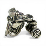 Sterling Silver Tricycle Charm for Bracelet Toddler Mom Gift Vintage Nostalgia