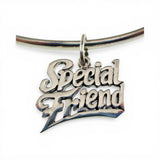 Sterling Silver Special Friend Charm for Bracelet BFF Jewelry Gift Vintage