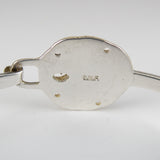 Sterling Silver & Gold Vermeil Sand Dollar Bangle