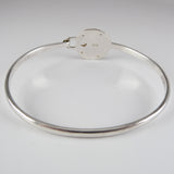 Sterling Silver & Gold Vermeil Sand Dollar Bangle