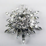 Kramer New York Starburst Rhinestone Statement Brooch