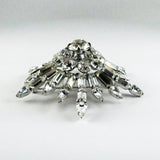Kramer New York Starburst Rhinestone Statement Brooch