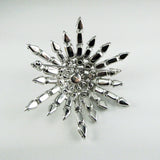 Kramer New York Starburst Rhinestone Statement Brooch