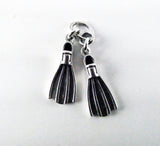 Sterling Silver Swim Fins Charm