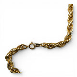 Vintage 1960s Crown Trifari Gold Tone Black Lucite Choker Necklace