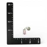 Sterling Silver What are Little Girls Made of Charm for Bracelet New Mom Gift