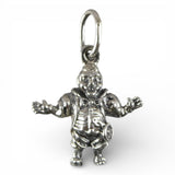 Sterling Silver Oz Munchkin Mayor Charm for Bracelet Vintage